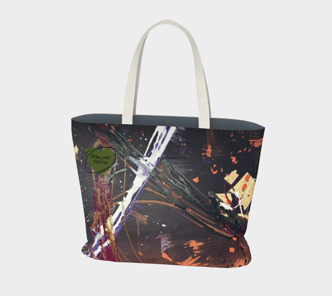 Sac marché coton - MAF - Équilibre Fragile