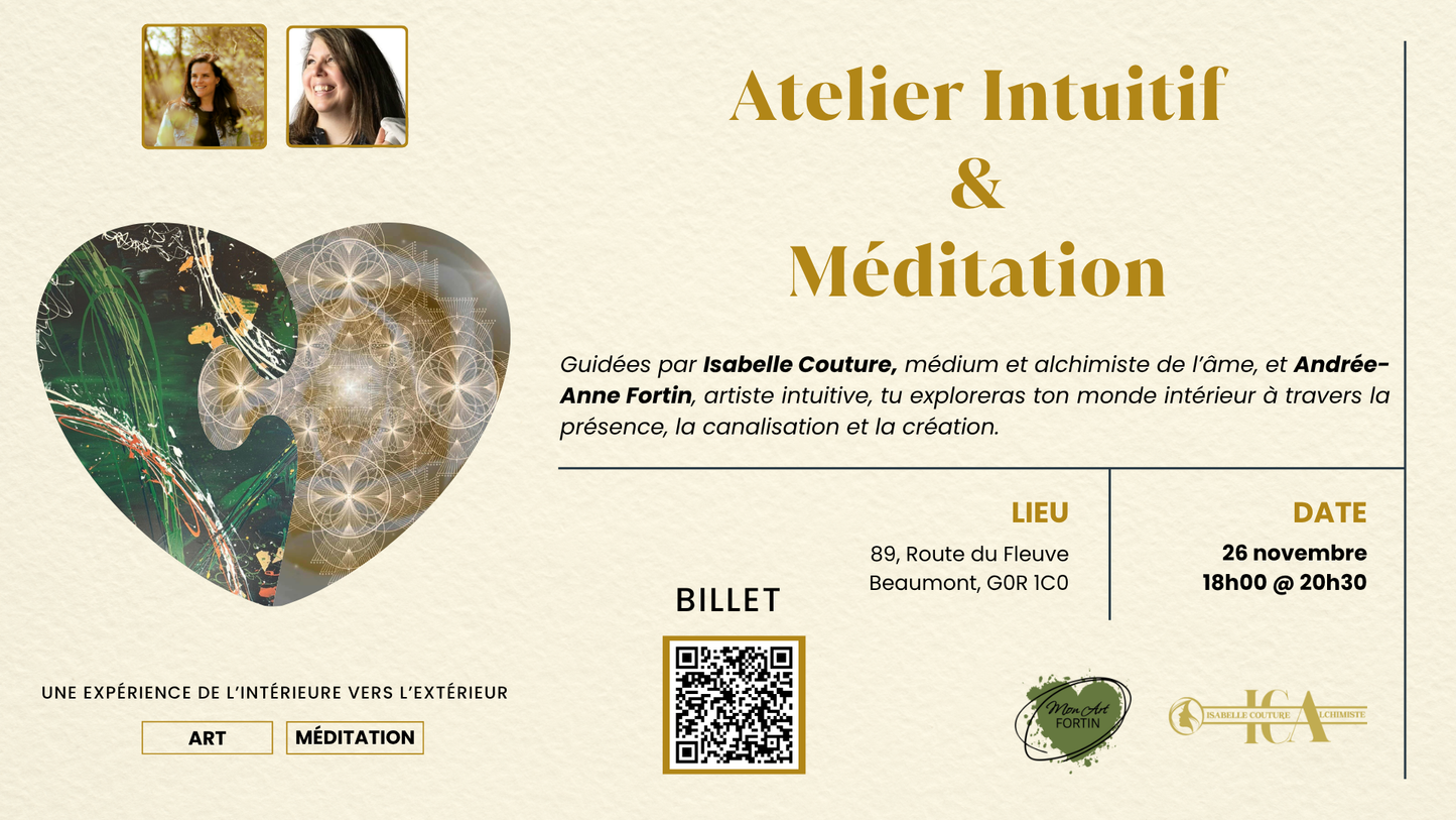 Atelier d’Art Intuitif & Méditation