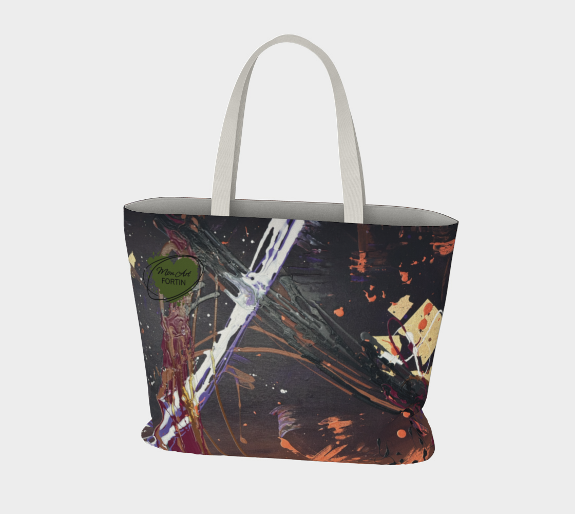 Sac marché coton - MAF - Équilibre Fragile