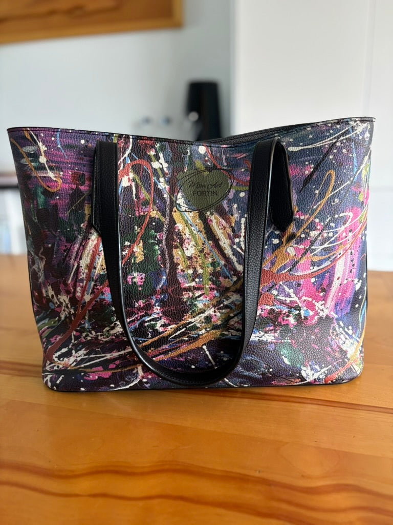 Sac en cuir végane – Champagne