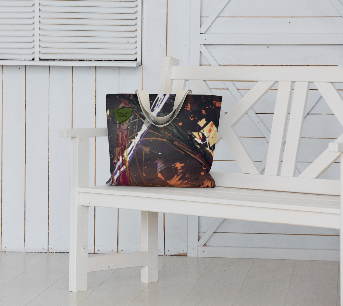 Sac marché coton - MAF - Équilibre Fragile