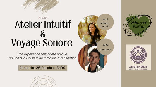 Voyage sonore & Art intuitif - REPORTER A PLUS TARD