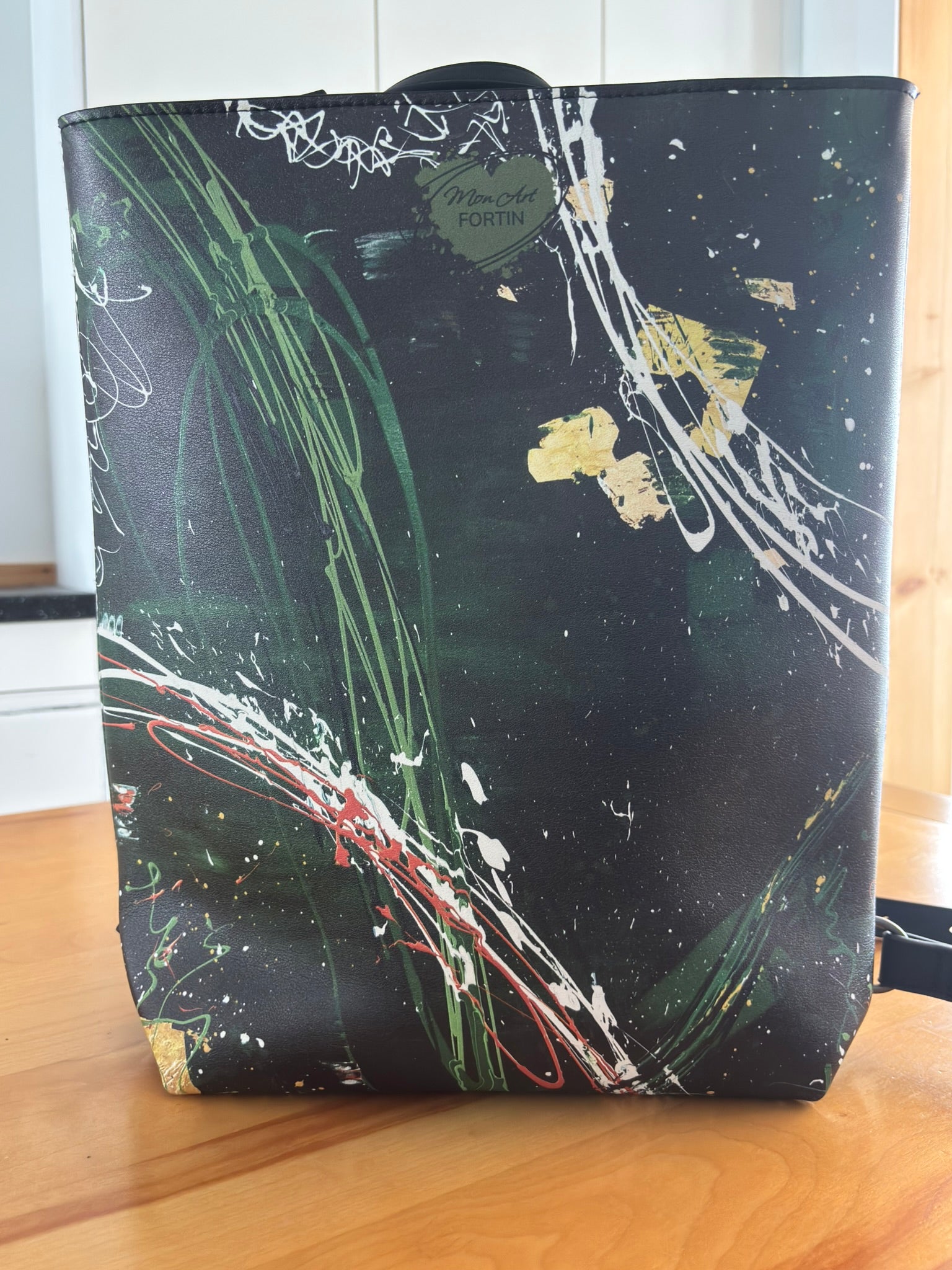 Sac à dos en cuir végane - Coeur d'Amazonie