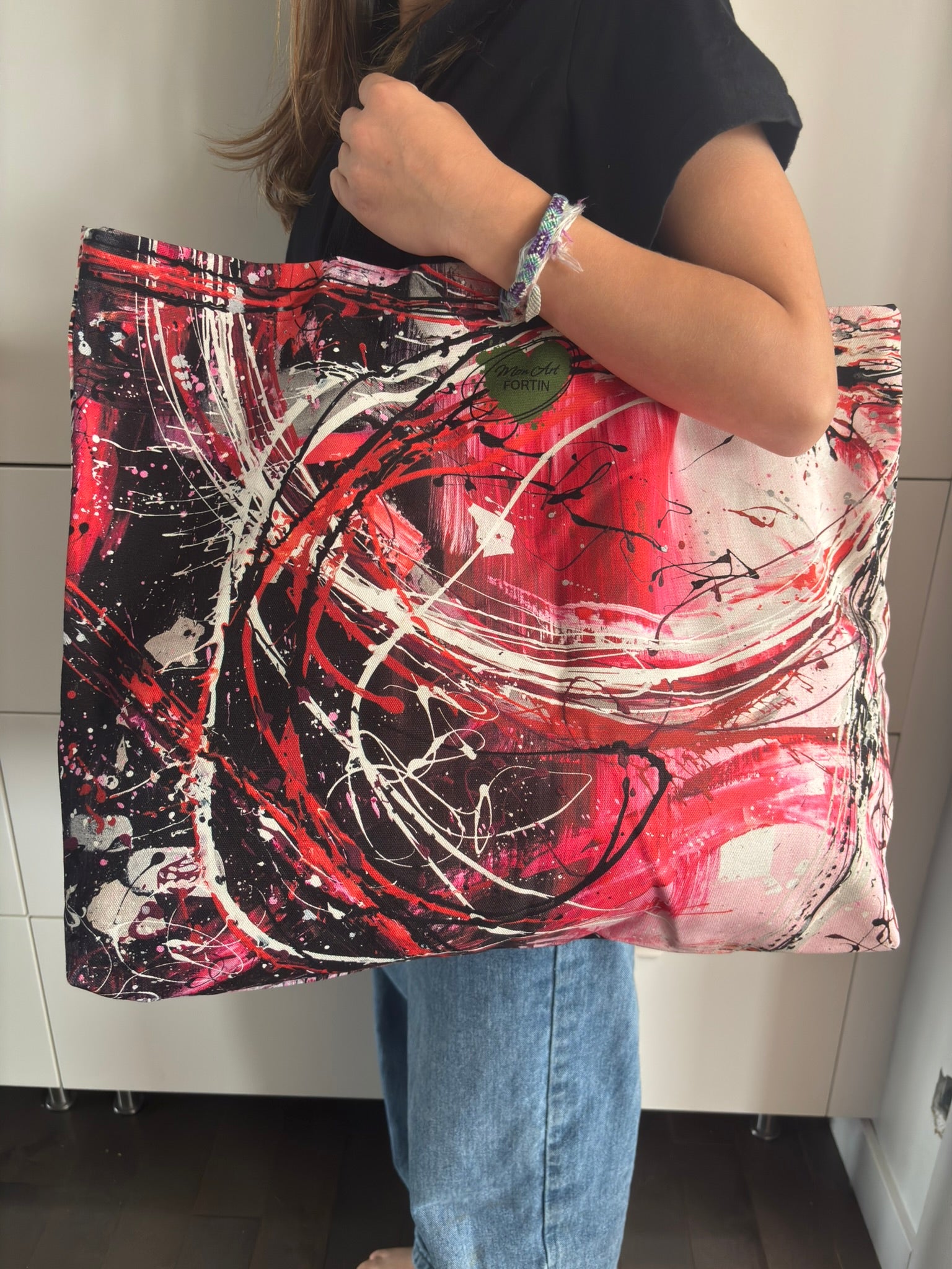 Sac classique coton - Murmure d'amour