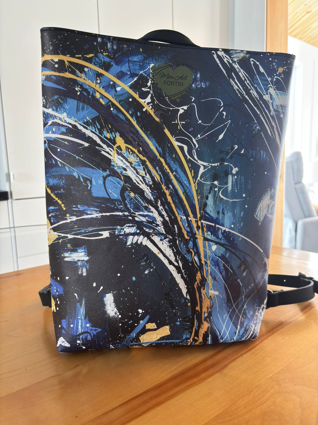 Sac à dos en cuir végane - Outre-mer