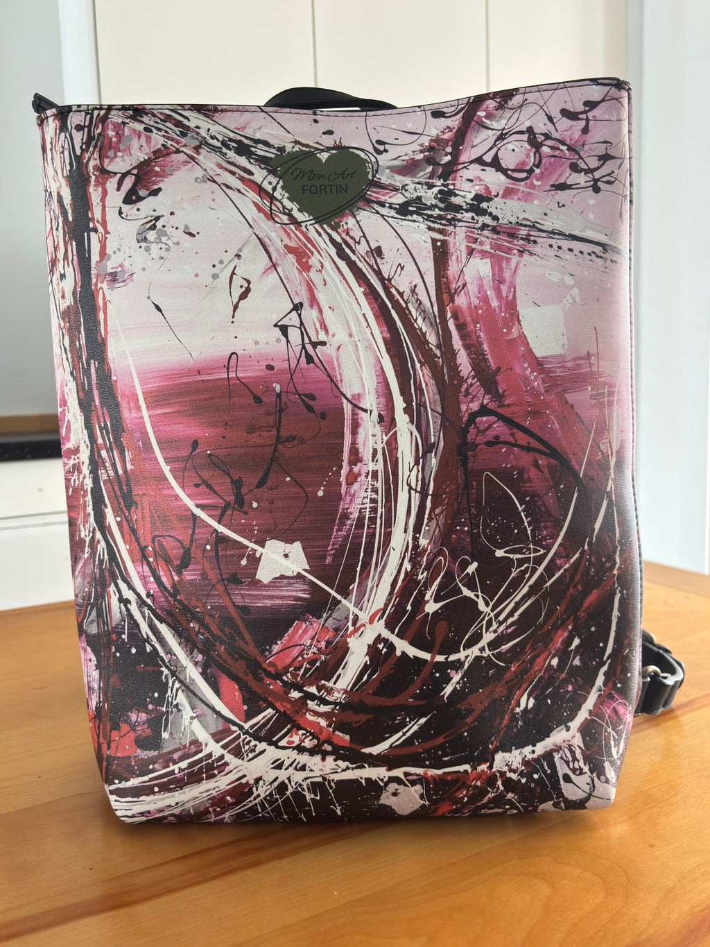 Sac à dos en cuir végane - Murmure d'Amour