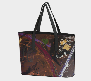 Sac en cuir végane – Équilibre fragile