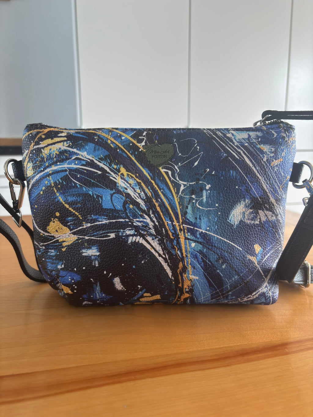 Sac bandoulière cuir végane - Outre-Mer