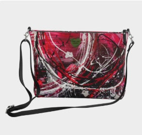 Sac bandoulière cuir végane - Murmure d'amour