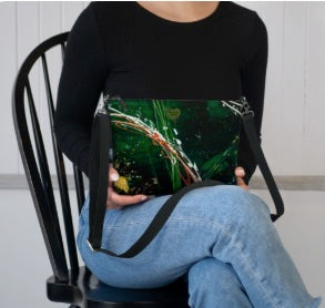 Sac bandoulière cuir végane - Coeur D'Amazonie