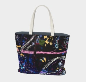 Sac classique coton - Tempête cosmique