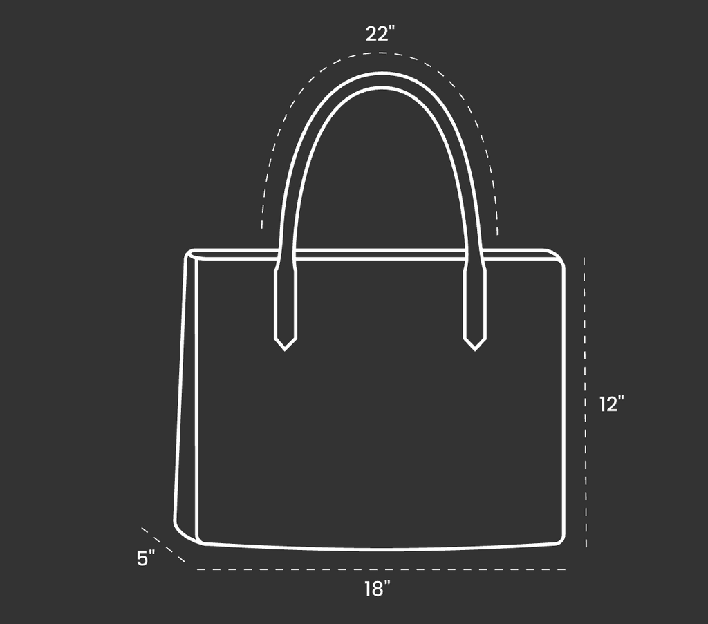 Sac en cuir végane – Coeur d'Amazonie