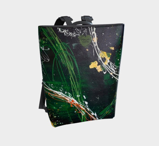 Sac à dos en cuir végane - Coeur d'Amazonie