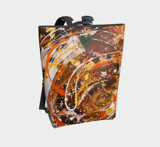 Sac à dos en cuir végane - Desert