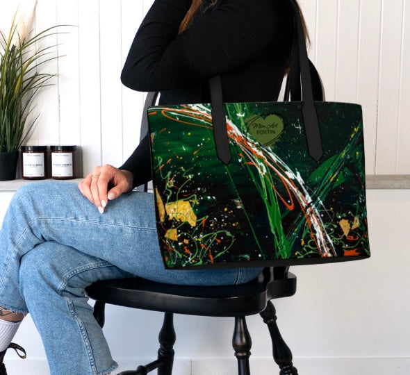 Sac en cuir végane – Coeur d'Amazonie